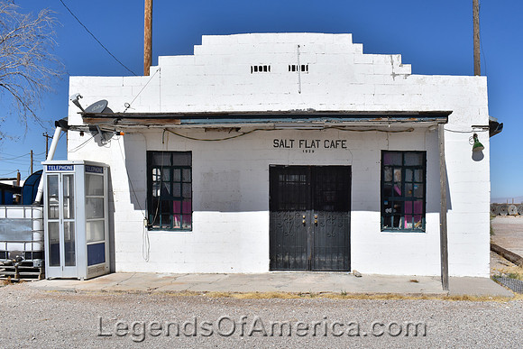 Salt Flat, TX - Cafe