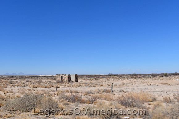 Hudspeth County, TX - Salt Flats Ruins