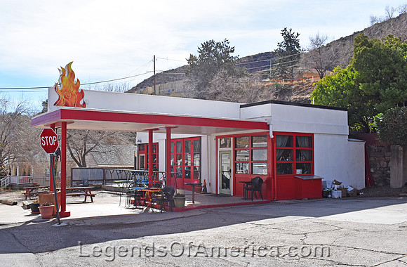 Bisbee, AZ - Gas Station Restaurant