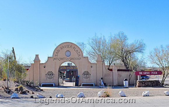 San Xavier, AZ - Plaza
