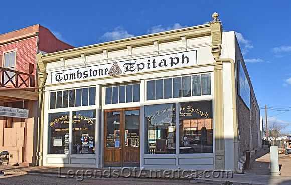 Tombstone, AZ - Epitaph Newspaper