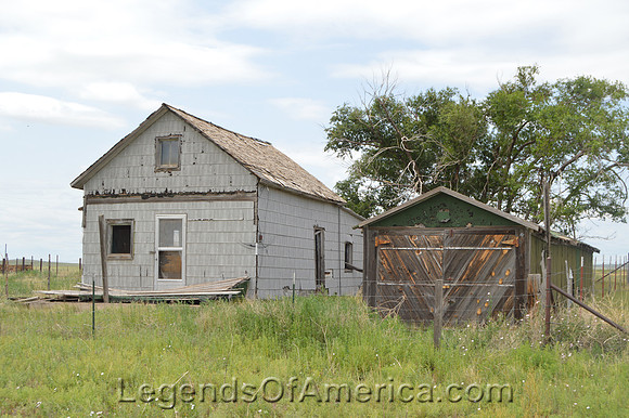 Mt. Dora, NM - House & Garage