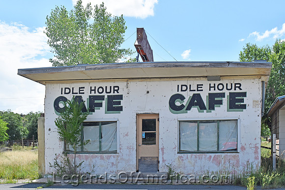 Cimarron, NM - Old Idle Hour Cafe