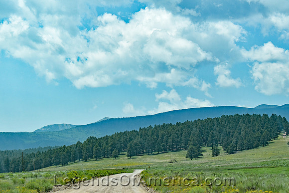 Idlewild, NM - Road Into