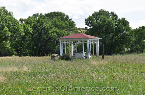 Cimarron, NM - Plaza & Well