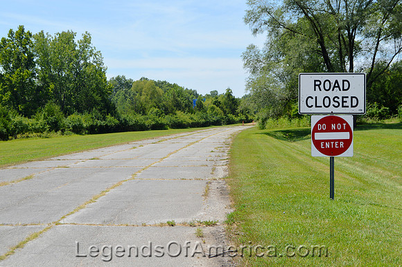 Eureka, MO - Route 66 Park Road Ends