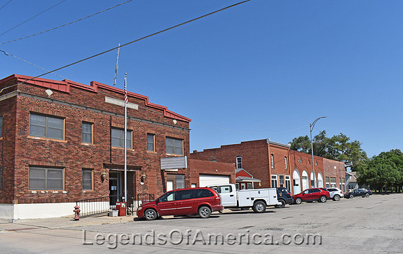 Burrton, KS - Main Street Buildings - 3