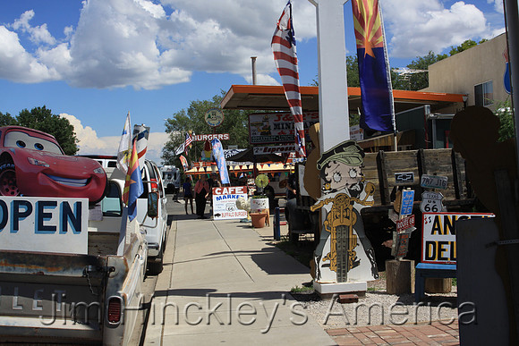 Seligman, AZ - Route 66 Sidewalk