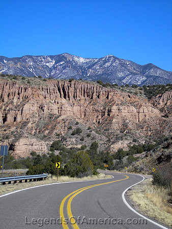 Mogollon, NM - Heading Down