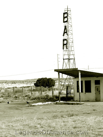 Correo, NM - Bar Sign