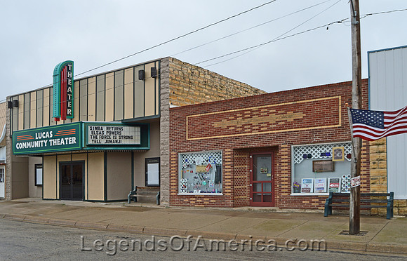 Lucas, KS - Buildings