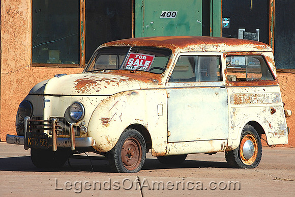 Winslow, AZ - Old Car