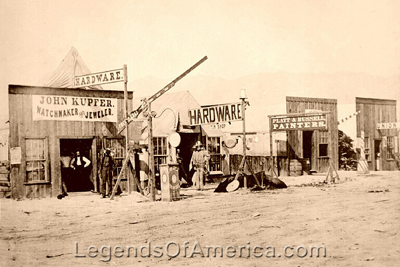 Corinne, UT - Street, 1869