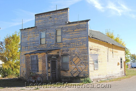 Nortonville, ND - Abandoned Business Building