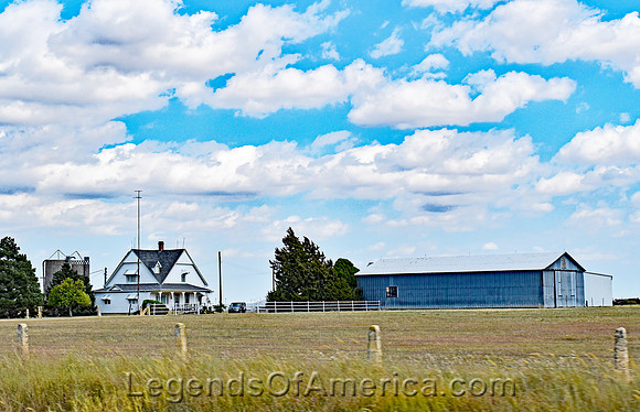 Rush Center, KS - Area Farm