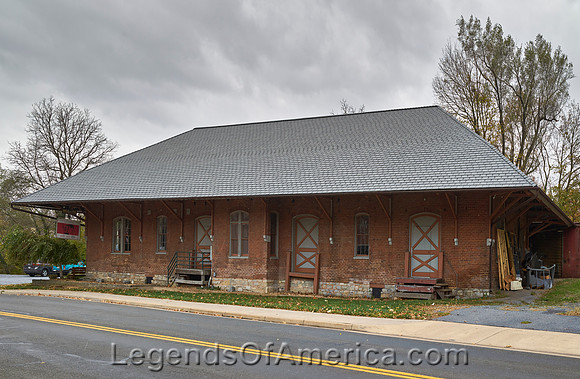 Winchester, VA - Baltimore & Ohio Railroad Freight Depot
