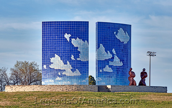 Newton, KS - Blue Sky Sculpture