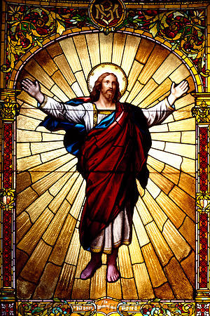 San Francisco, CA - Neptune Society Columbarium Stained Glass Window