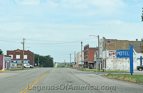 Hardtner, KS - Main Street