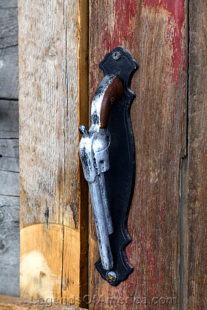 Douglas, WY - White Wolf Saloon Door Handle