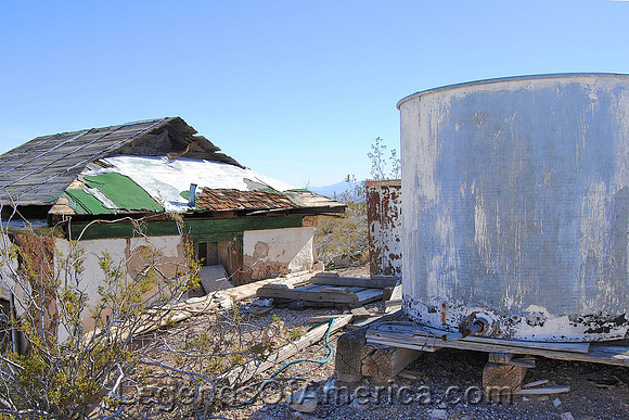 Rhyolite, NV - Shack & Tank