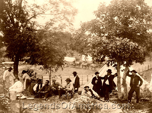 Preparing Meal, 1865