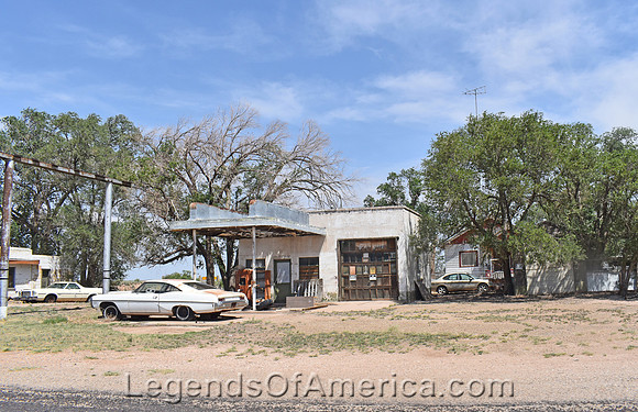 Glenrio, TX-NM - Old Gas Station, 2022