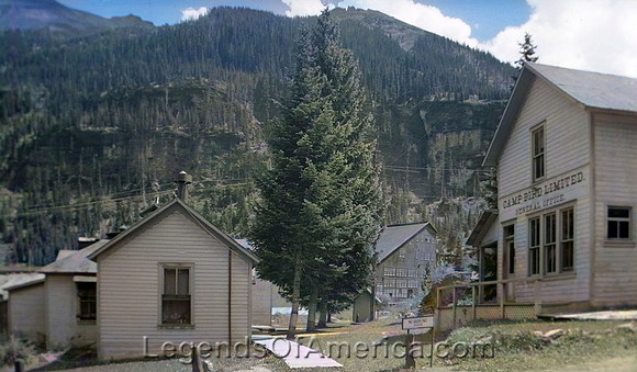 Ouray County, CO - Camp Bird Buildings, 1941