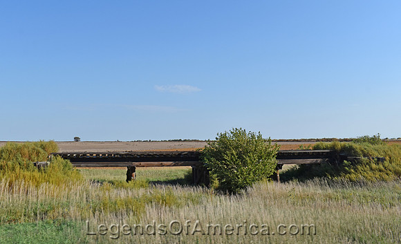 Rush County, KS - Railroad Bridge