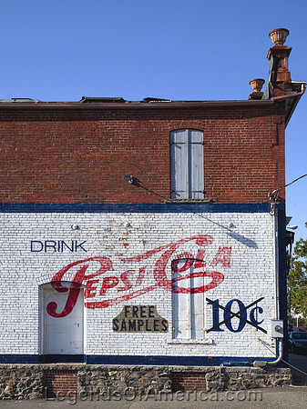 Danbury, CT - Painted Pepsi Sign