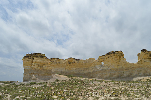 Monument Rocks, KS - View