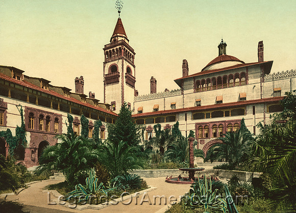 St. Augustine, FL - Hotel Ponce de Leon, 1898