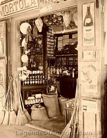 Grocery store, 1907