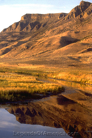 Warner Wetlands, OR - Sunset