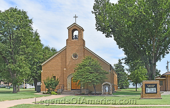 Kiowa, KS - St. John the Apostle Catholic Church