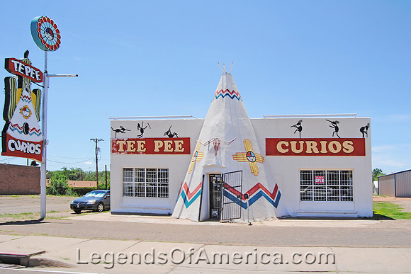 Tucumcari, NM - TeePee Curios