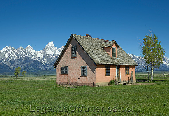 Grand Tetons, WY - Mormon Row House