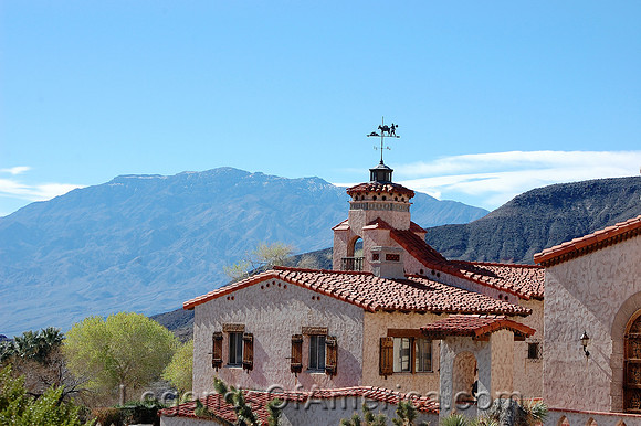 Scotty's Castle, CA - Roof Lines