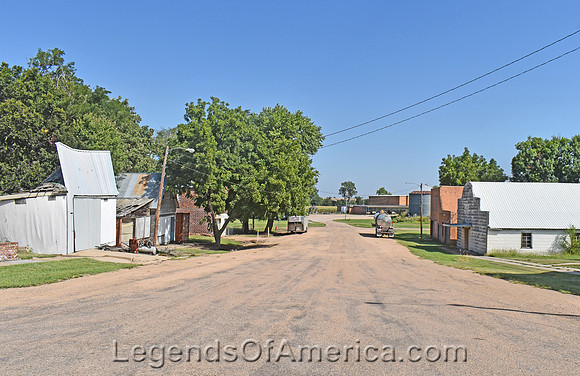 Morrowville, KS - Main Street