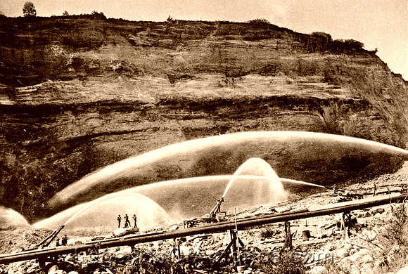 Twin Springs, ID - Hydraulic Mining, 1901