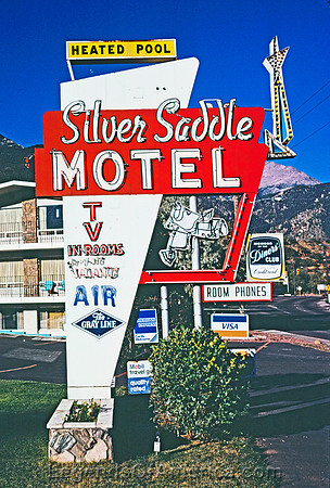 Manitou Springs, CO - Silver Saddle Motel, 1980