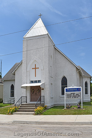 Pleasanton, KS - Methodist Church - 2