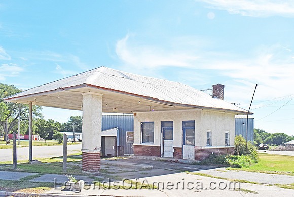 Esbon, KS - Old Gas Station