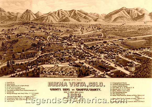 Buena Vista, CO - 1882