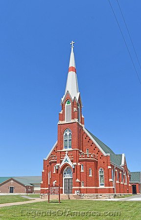 Blaine, KS - St. Columbkilles Church - 2