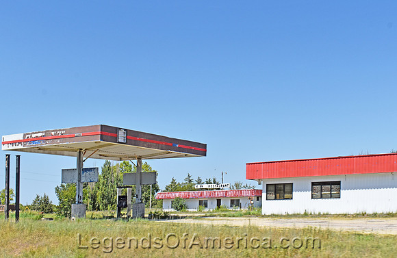 Washington County, KS - Old Gas Station