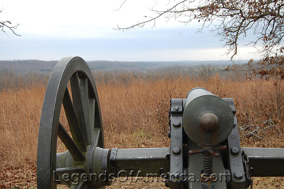 Springfield, MO - Wilson Creek Battlefield Cannon - 2