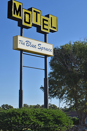 Lamar, CO - Blue Spruce Motel