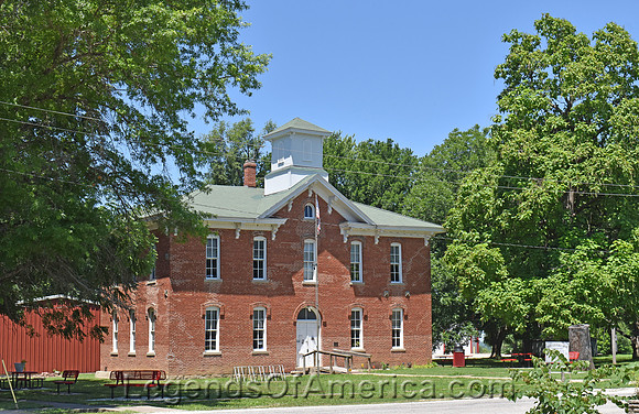 Prescott, KS - Library