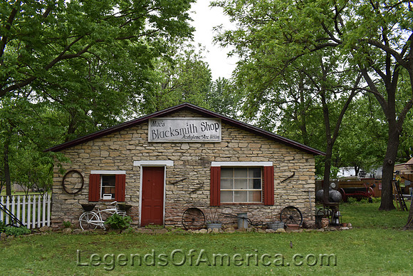 Mayetta, KS - Blacksmith Shop